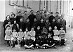 Gr&eacute;zieu la Varenne 1937 - Classes scolaires de l'&eacute;cole primaire