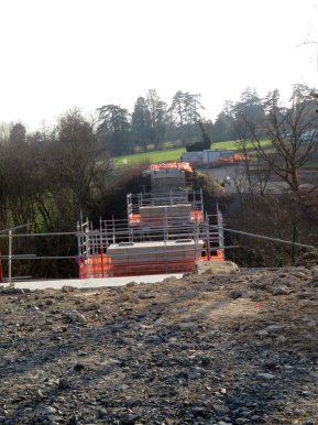 Construction du nouveau viaduc