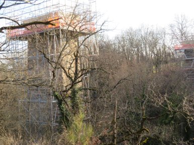 Construction du nouveau viaduc