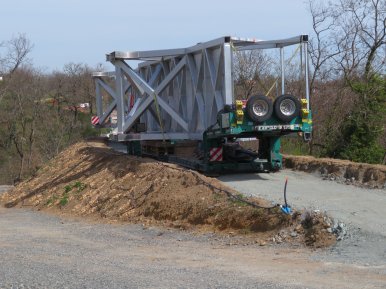 Construction du nouveau viaduc