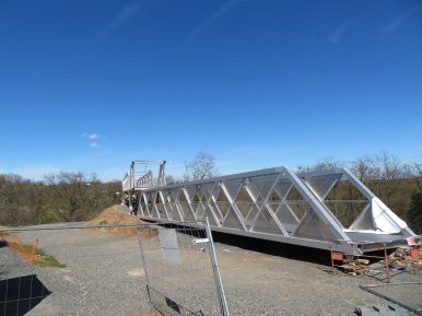 Construction du nouveau viaduc