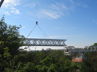 Construction du nouveau viaduc